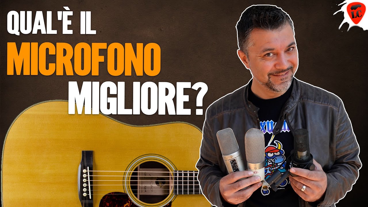 Audio Test Microfoni Per Registrare La Chitarra Acustica