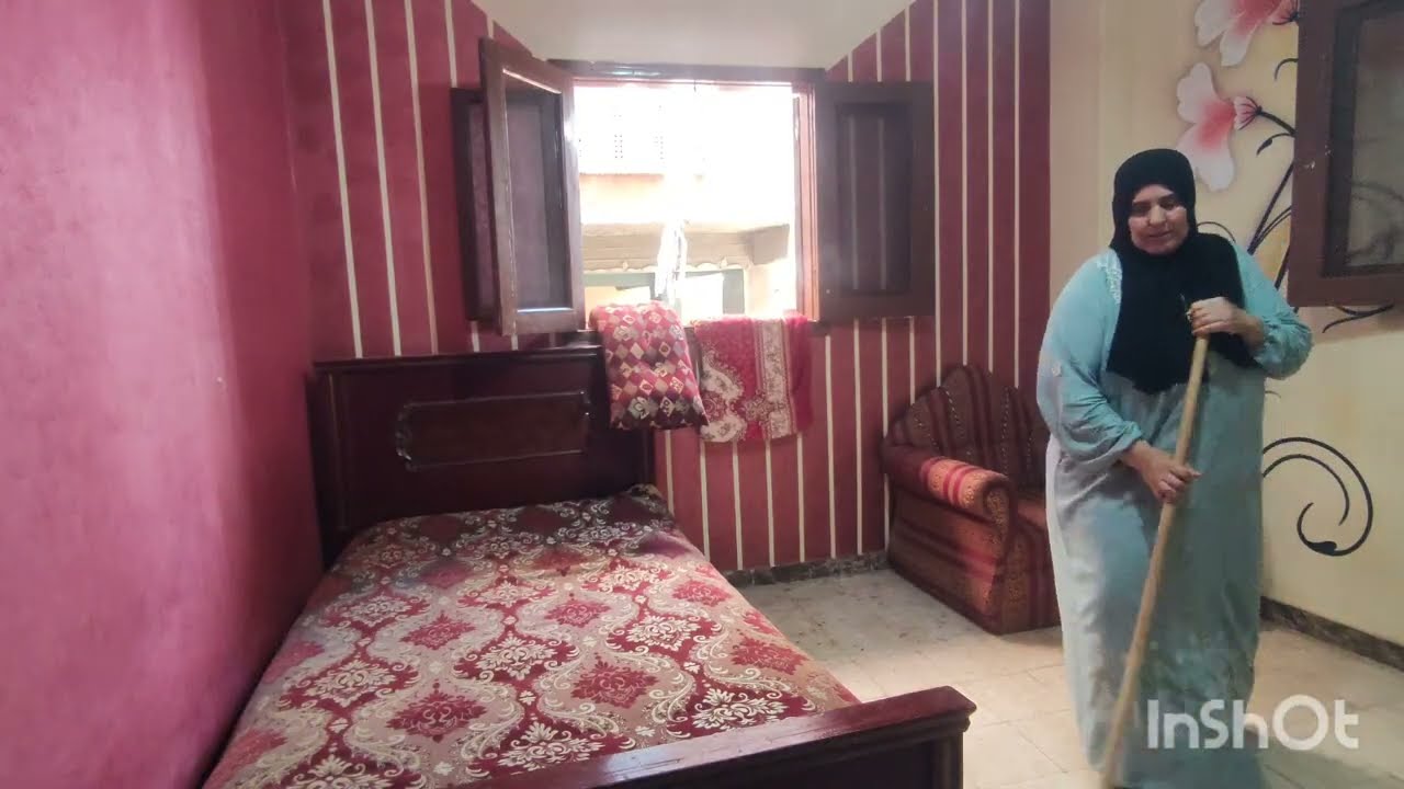 فكرت اني ابدا يومي بالروتين يوم الجمعه لان الاوض كانت مكركبه