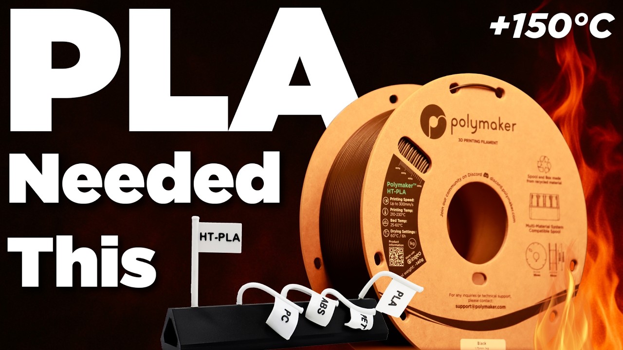 HT-PLA: One Filament to Rule Them All 🔥🔥🔥