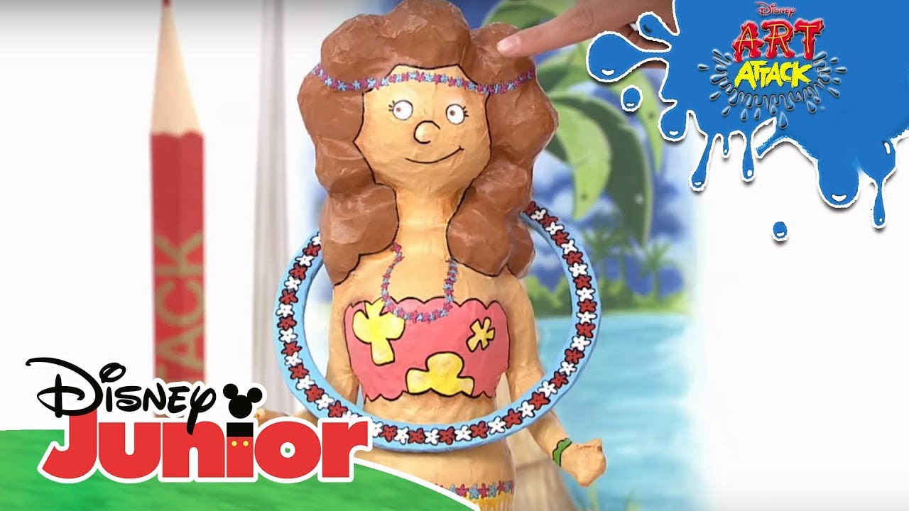 Art Attack Bastelclip 66: Hula Spiel | Disney Junior