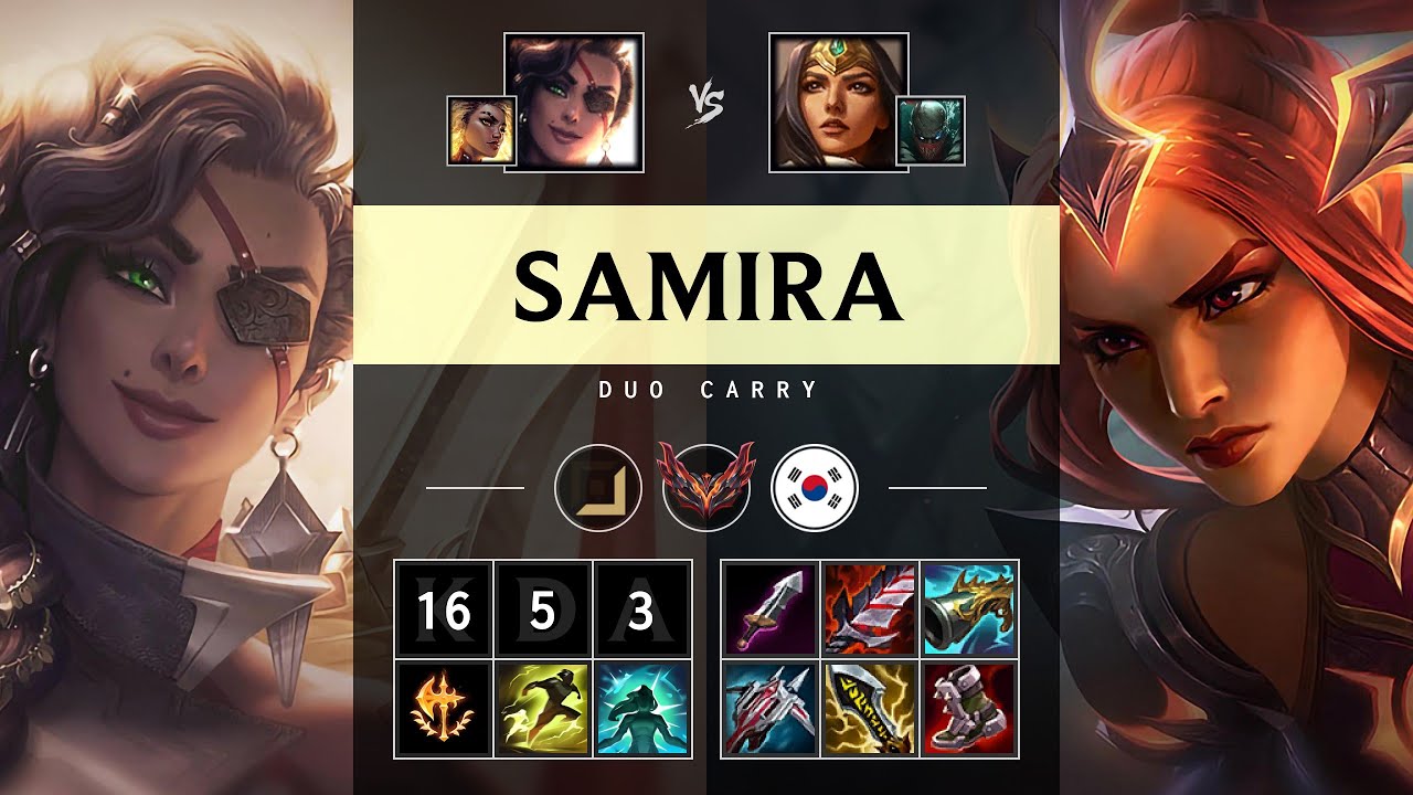 Samira ADC vs Sivir - KR Grandmaster Patch 25.14
