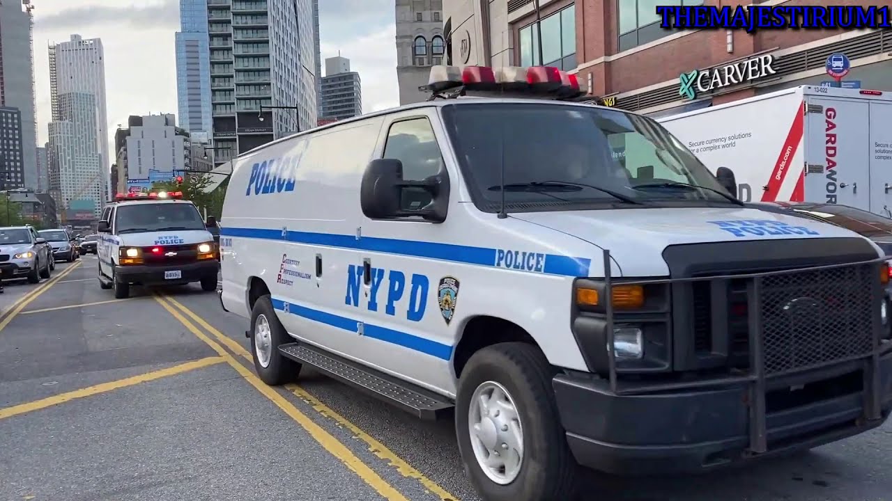 COMPILATION OF NYPD POLICE UNITS RESPONDING IN VARIOUS NEIGHBORHOODS OF NEW YORK CITY.  42