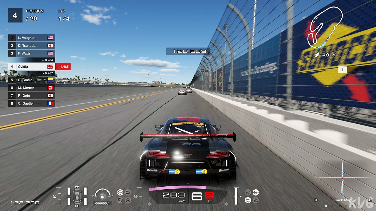 Gran Turismo 7 - Audi R8 LMS 2015 - Gameplay (PS5 UHD) [4K60FPS]