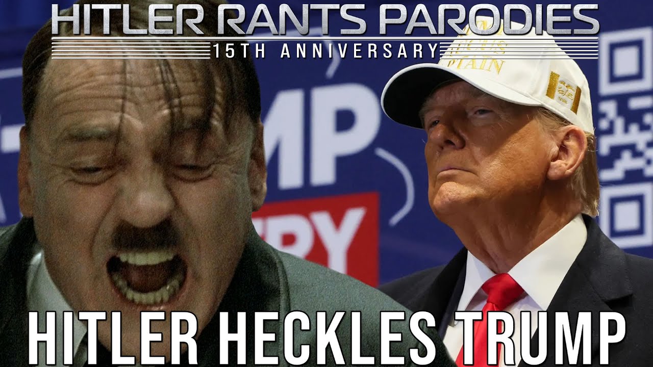 Hitler heckles Trump