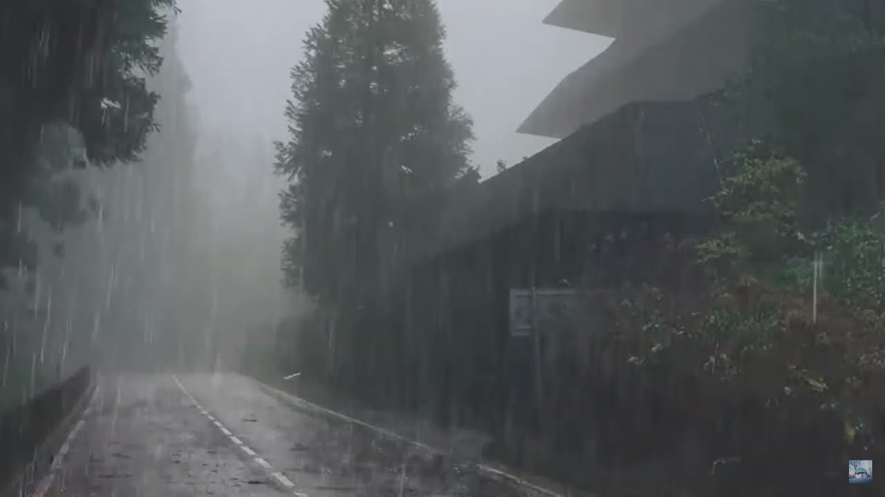 🔴Rain Sounds For Sleeping - 99% Instantly Fall Asleep With Rain And Thunder Sound At Night