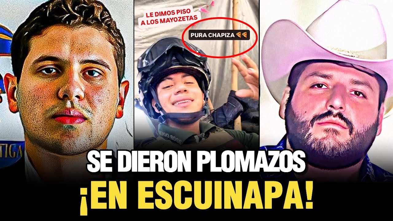 Los Chapitos se ENFRENTAN a la GENTE del 