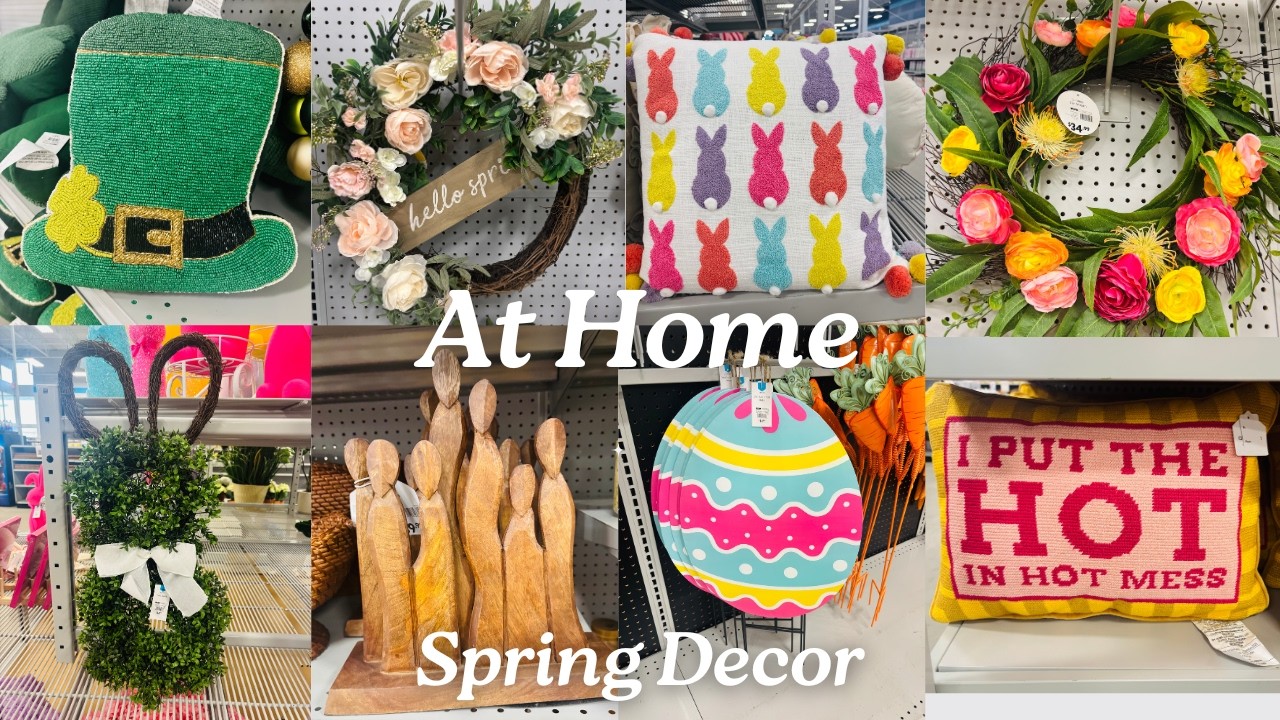 At Home: New Finds! Valentine's Day, Easter & Spring 2026 Home Decor!