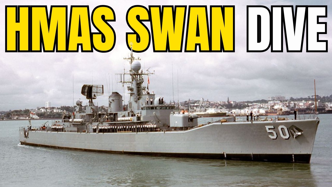 Scuba Diving Ex HMAS Swan In Western Australia