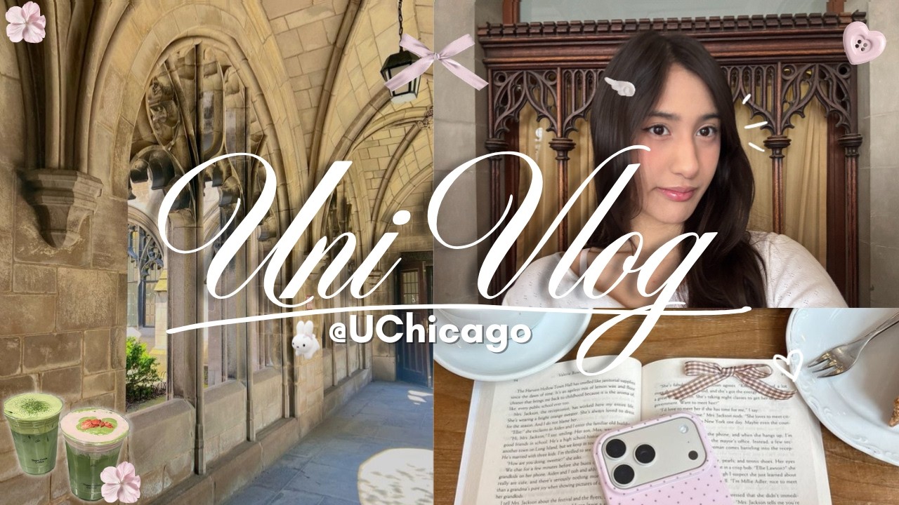 winter quarter @uchicago 🤍💌: chinatown, bunny cafe, photobooths, studying, exploring campus, matcha