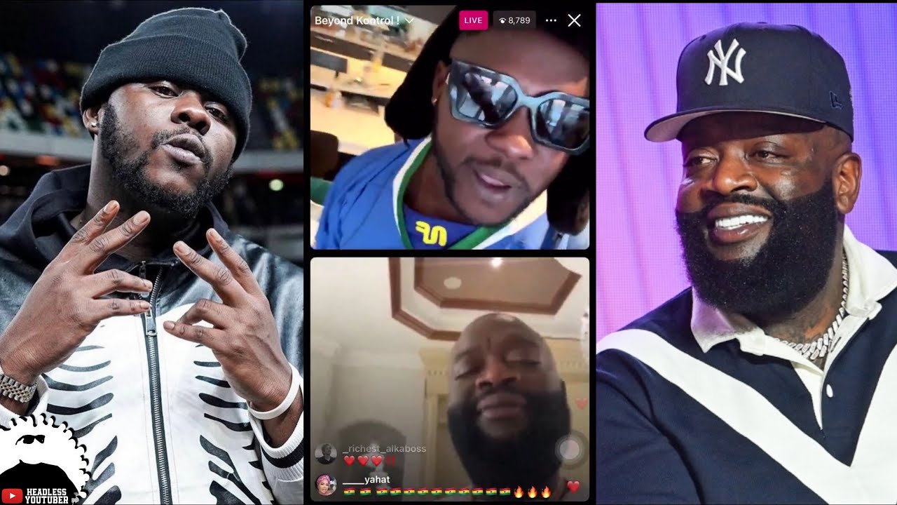 Rick Ross Congratulates Medikal for O2 Indigo Show on Instagram Live