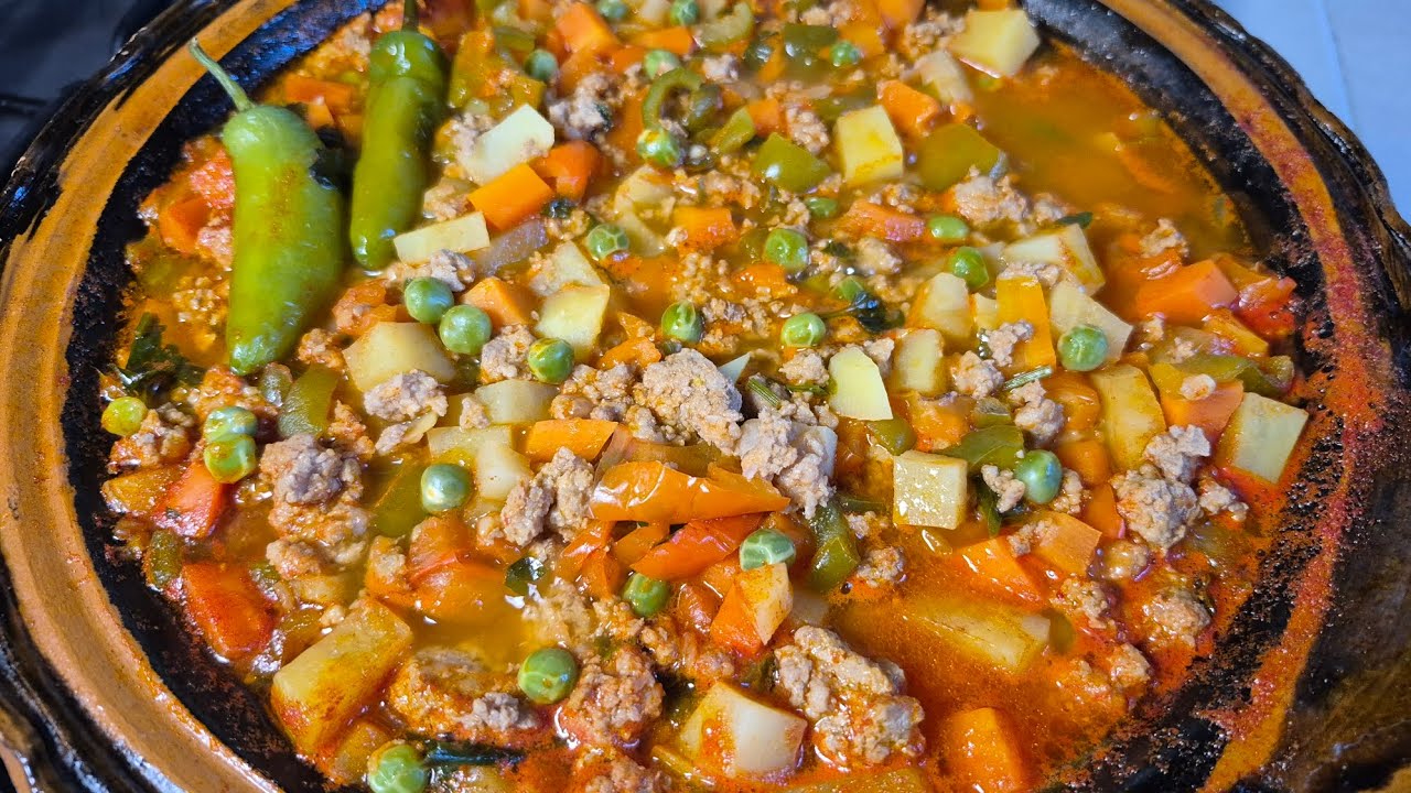 Carne molida de res con verduras #exquisito #fácil #nutritivo 