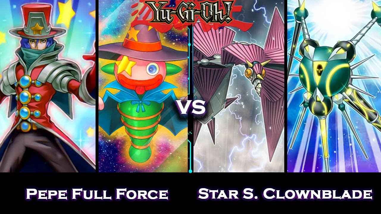 Yu-Gi-Oh! Retro Duel #85 Pepe Full Force (2016) vs. Star Seraph Clownblade (2015)- YGOPRO Duels
