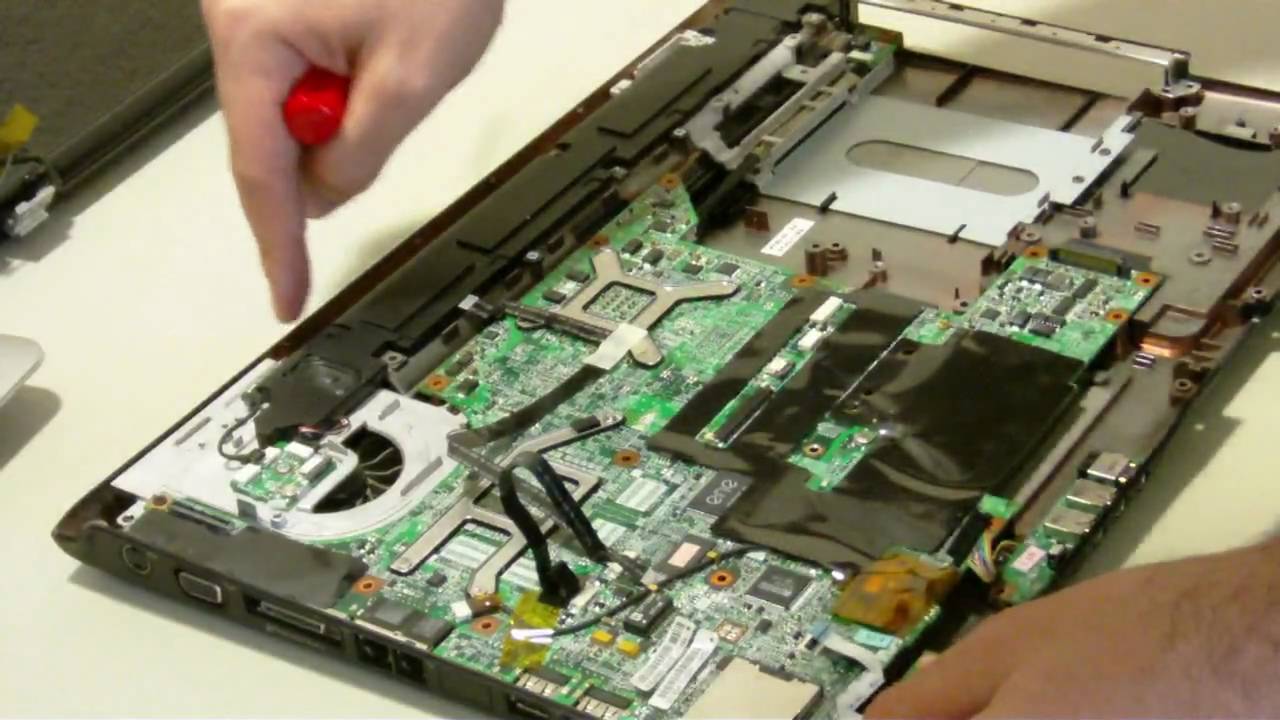 HP DV9000 blank screen fix! Video problem BGA rework