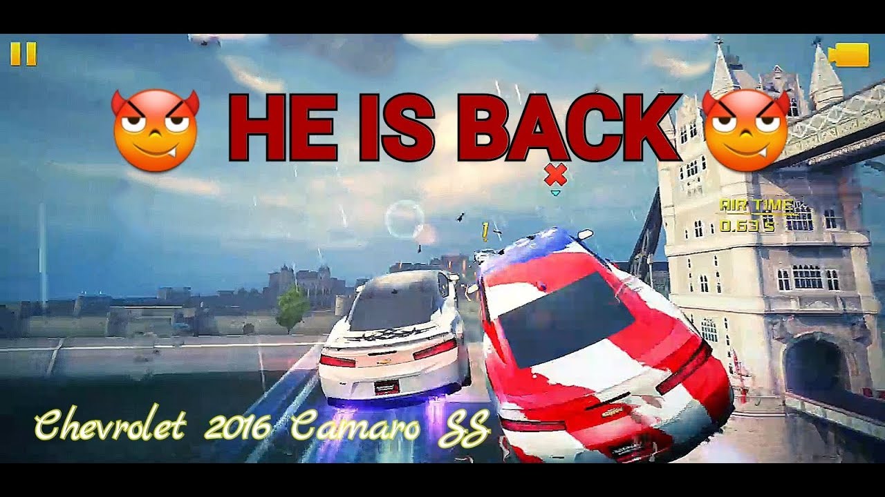 Asphalt 8 MultiPlayer Chevrolet 2016 Camaro  *The real BEAST*