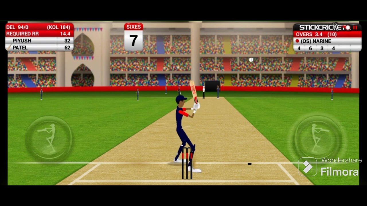 Incredible Chase in T10 IPL #stickcricket