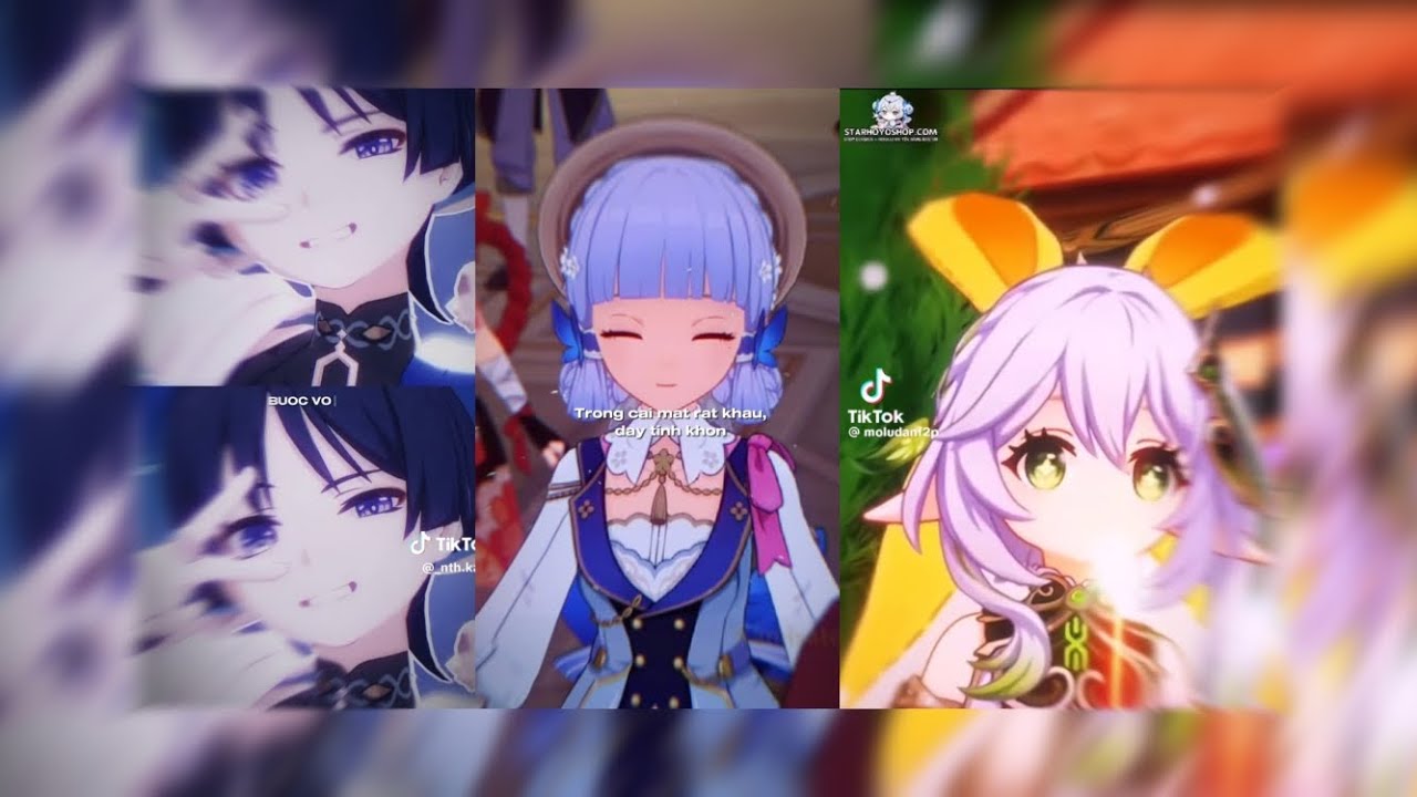 [GENSHIN IMPACT] Tổng hợp tik tok Genshin Impact :  ||by : Nie Chann||