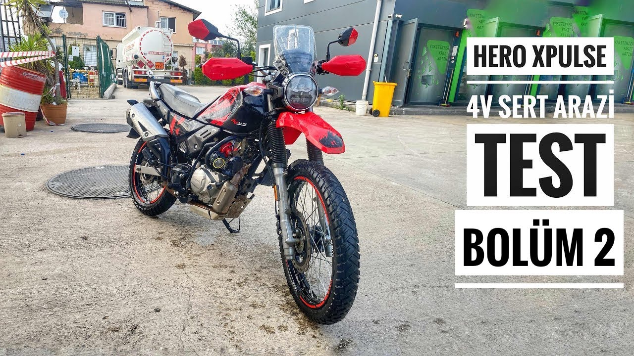 Hero Pulse 200 4v sert offroad test bölüm 2