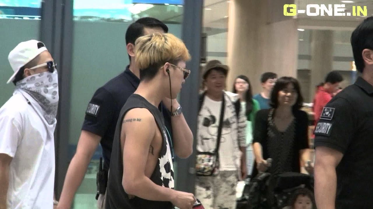 【G-ONE ONLY】130624Incheon Airport Arrival