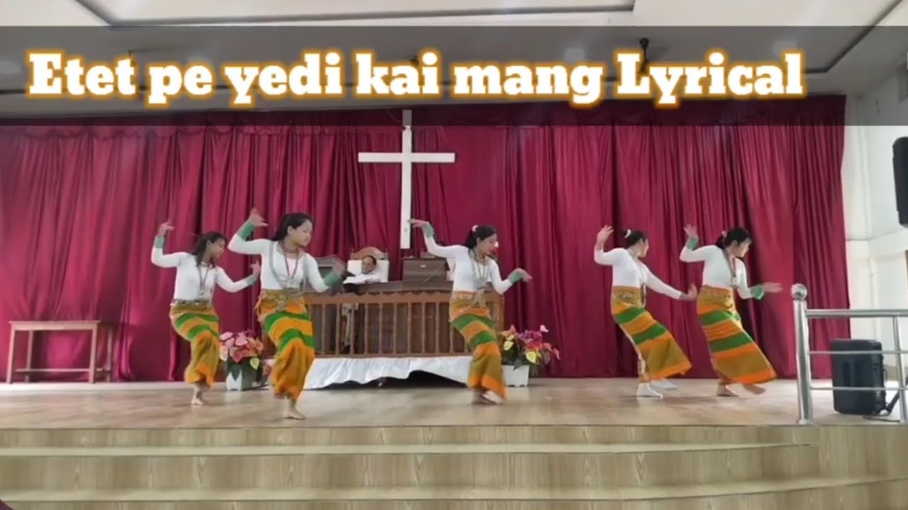 Etet pe yedi kai mang Dance with lyrical/ Adi Christian gospel Song