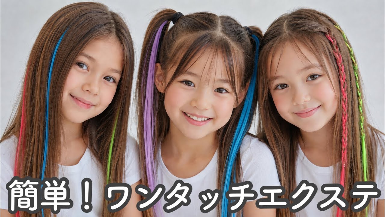 ワンタッチエクステを使って定番ヘアアレンジ！167