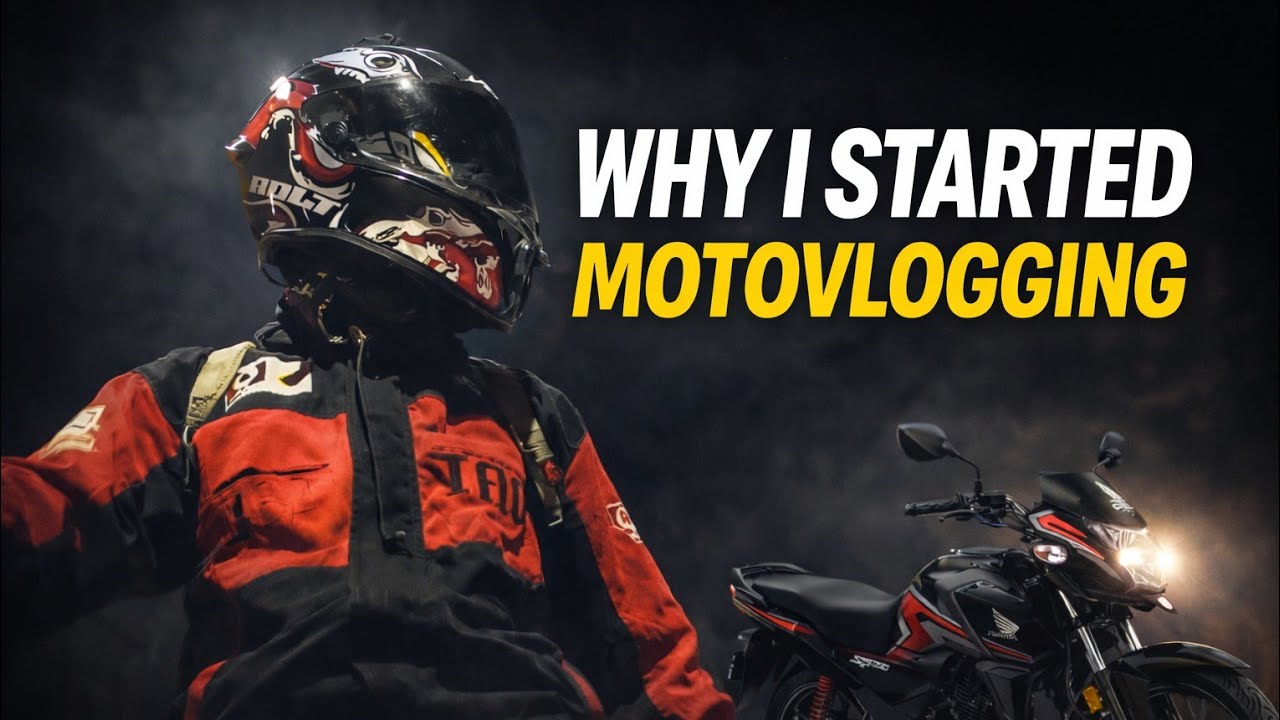 Why I Started Motovlogging | My Bike Story & Inspiration