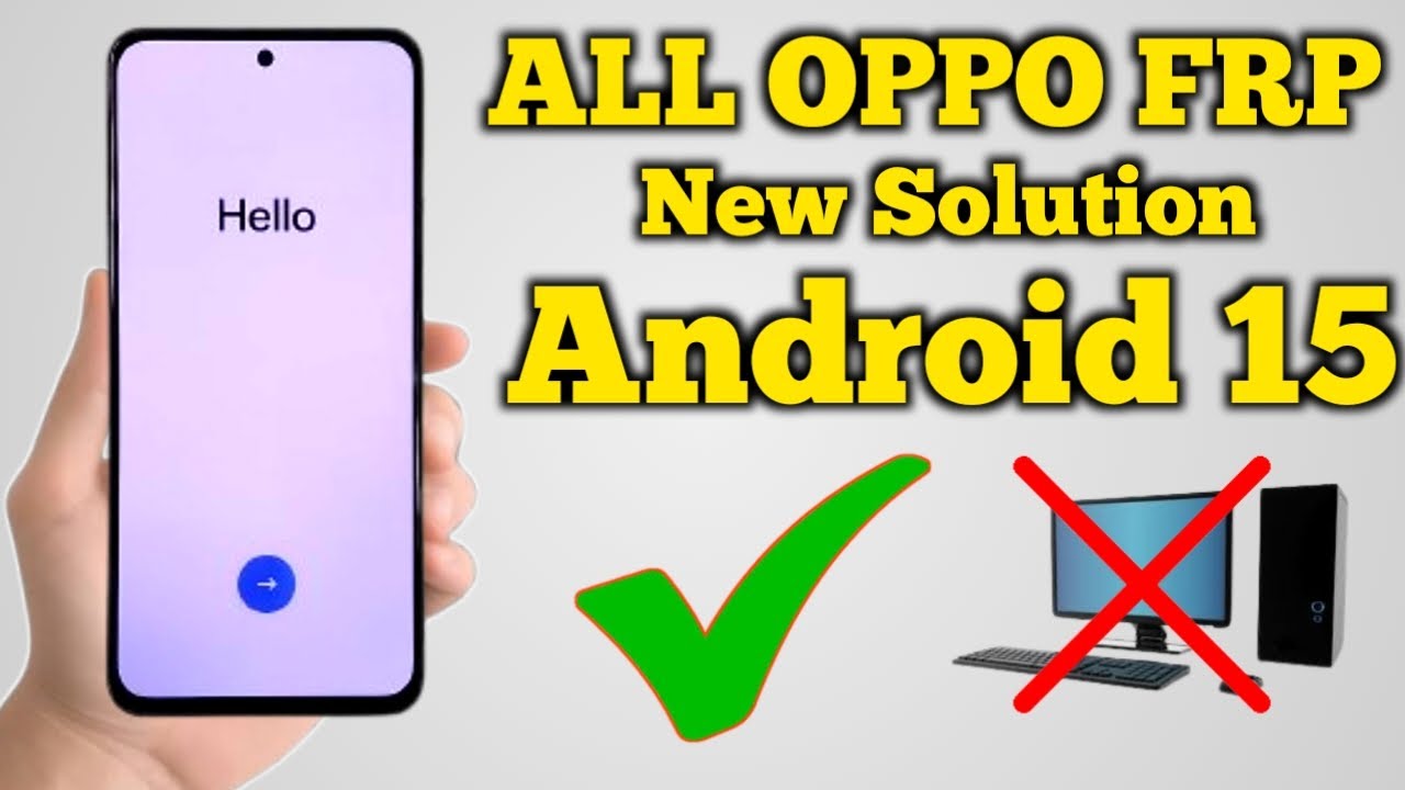 Fix Screen lock was already changed - Android 15 All OPPO/ Realme/ Oneplus Frp Remove New Trick 2025