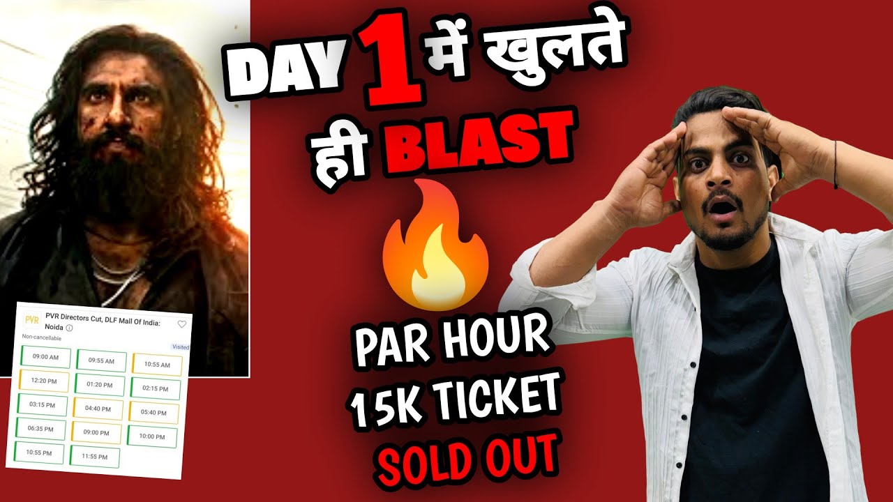 Dhurandhar The Revenge Day 1 Advance Booking Report | Dhurandhar 2 Total Worldwide Advance Booking 
