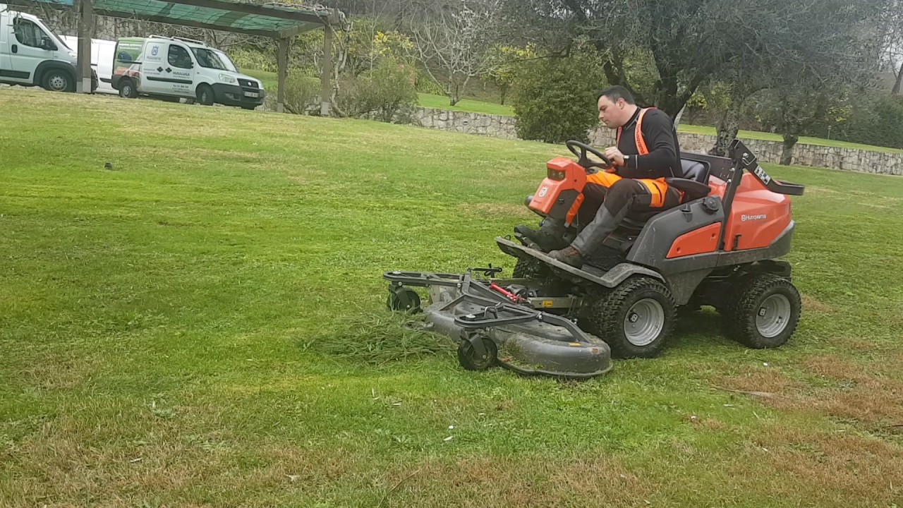 husqvarna p525d demo 2