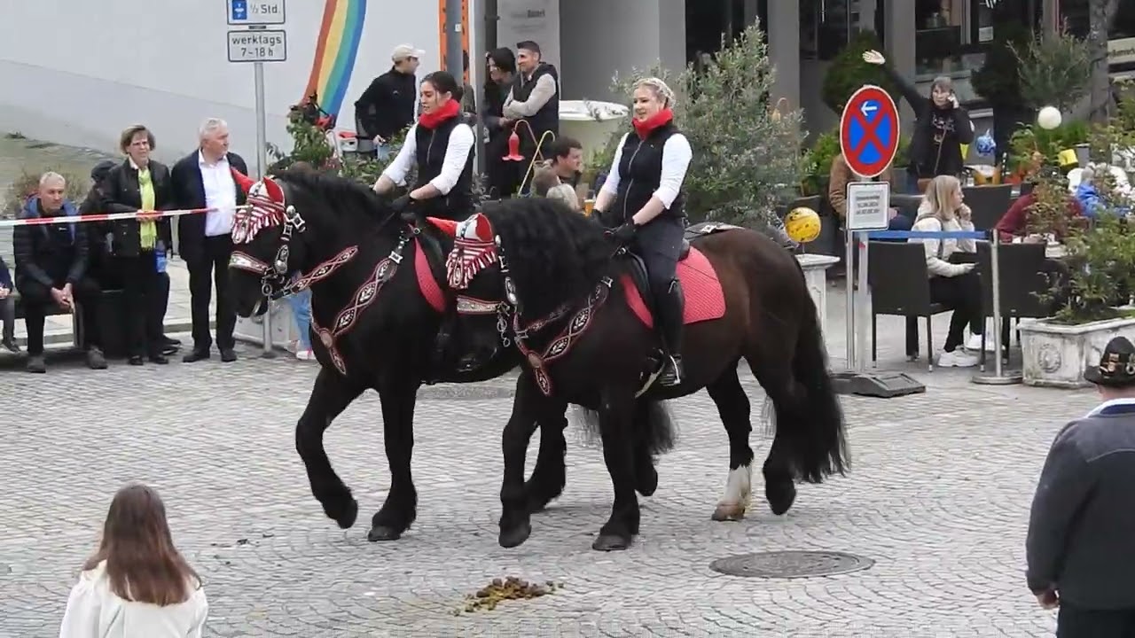 Osterritt in Regen 2024 Teil 3