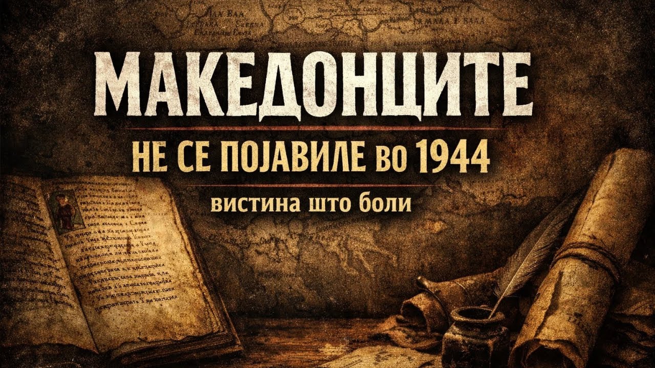 Македонците не се појавиле во 1944 – вистина што боли