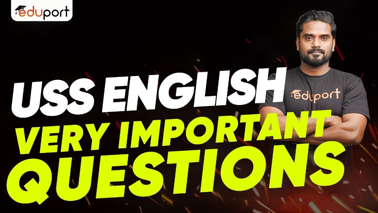 USS English Very Important Questions | Preposition, Collective Nouns | Eduport