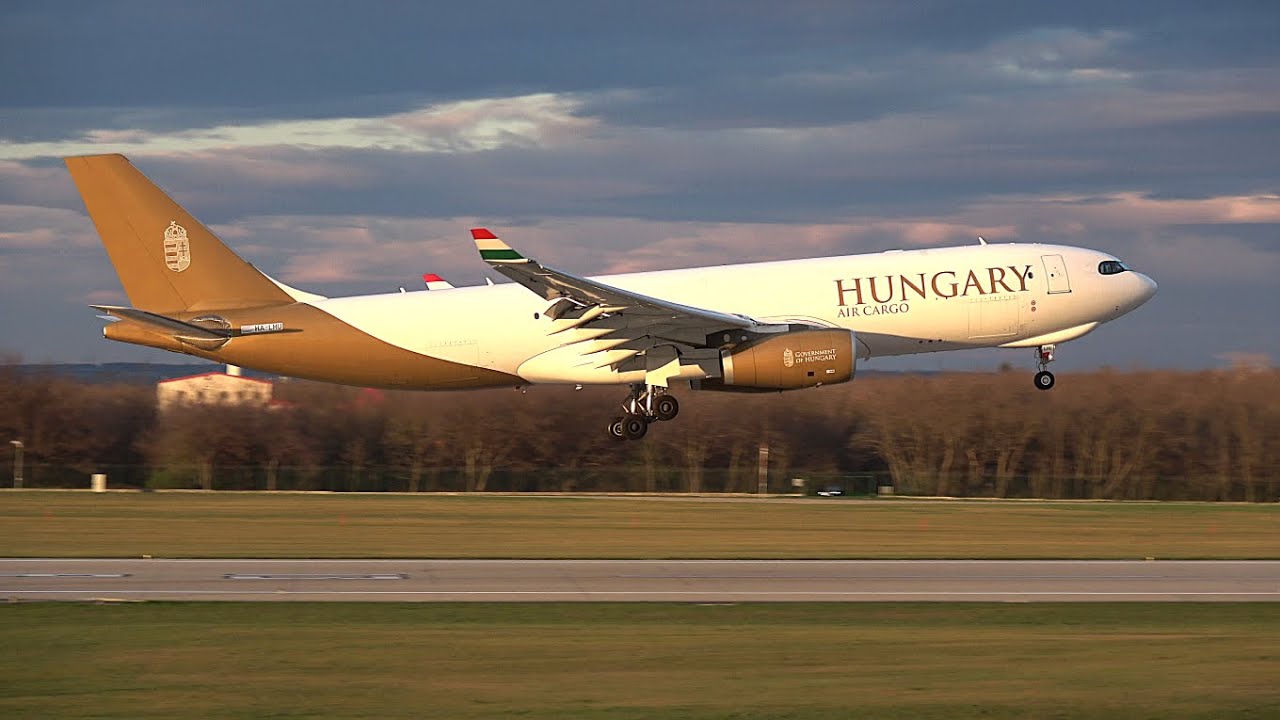 (4K) ✈️ 23 SPECTACULAR LANDINGS at 🇭🇺 Budapest Liszt Ferenc Intl Airport [BUD/LHBP]