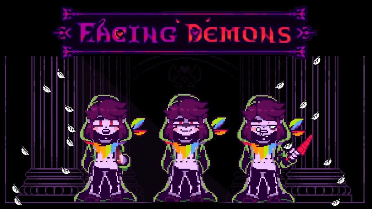 [언더테일팬게임][한글자막]페이싱 데몬 불살엔딩 Facing Demons True Ending
