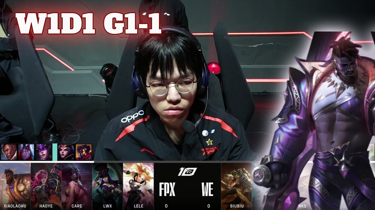 FPX vs WE - Game 1 | Week 1 Day 1 LPL Spring 2023 | FunPlus Phoenix vs Team WE G1