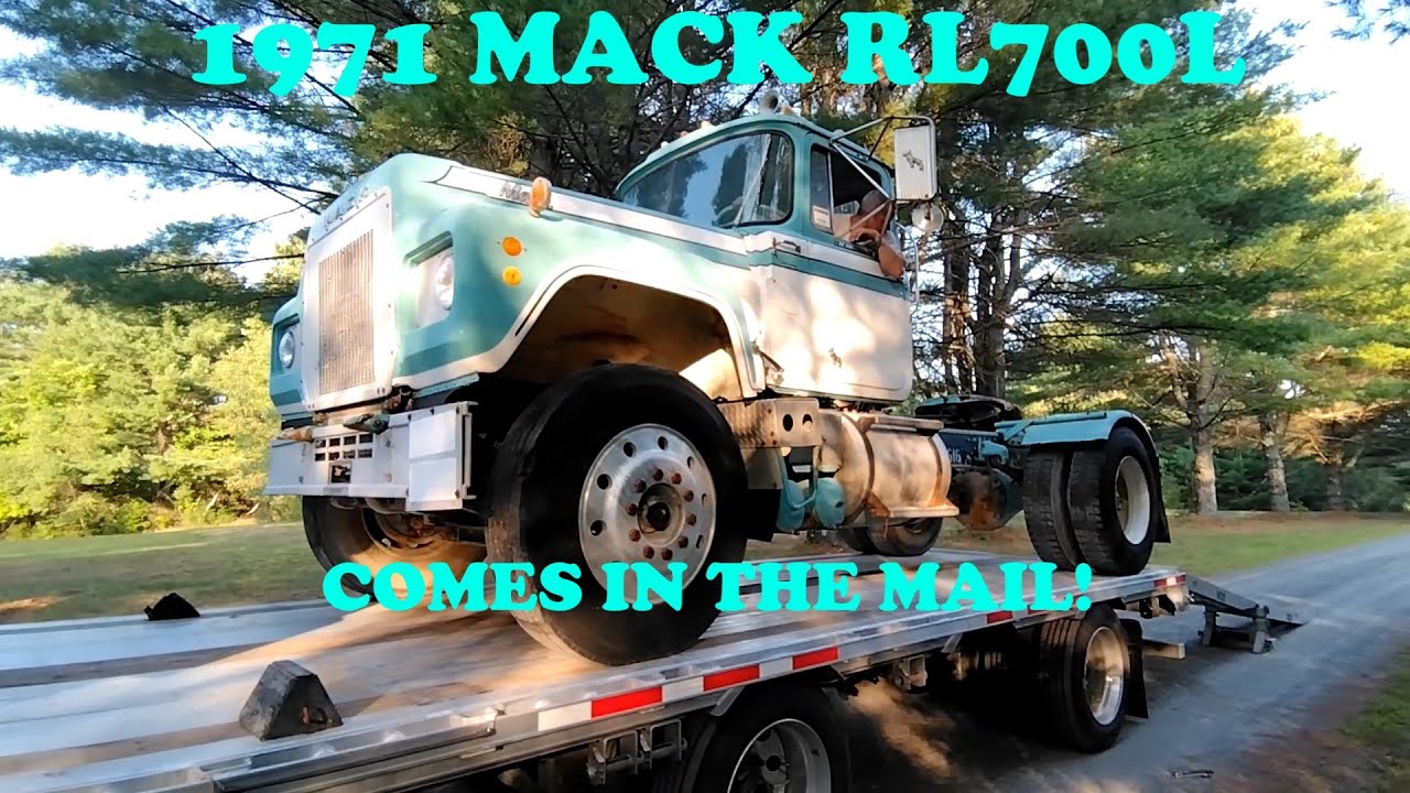 Я купил Mack RL700L 1971 года — вестерн-мак с длинным капотом — и отправил его через всю страну!!