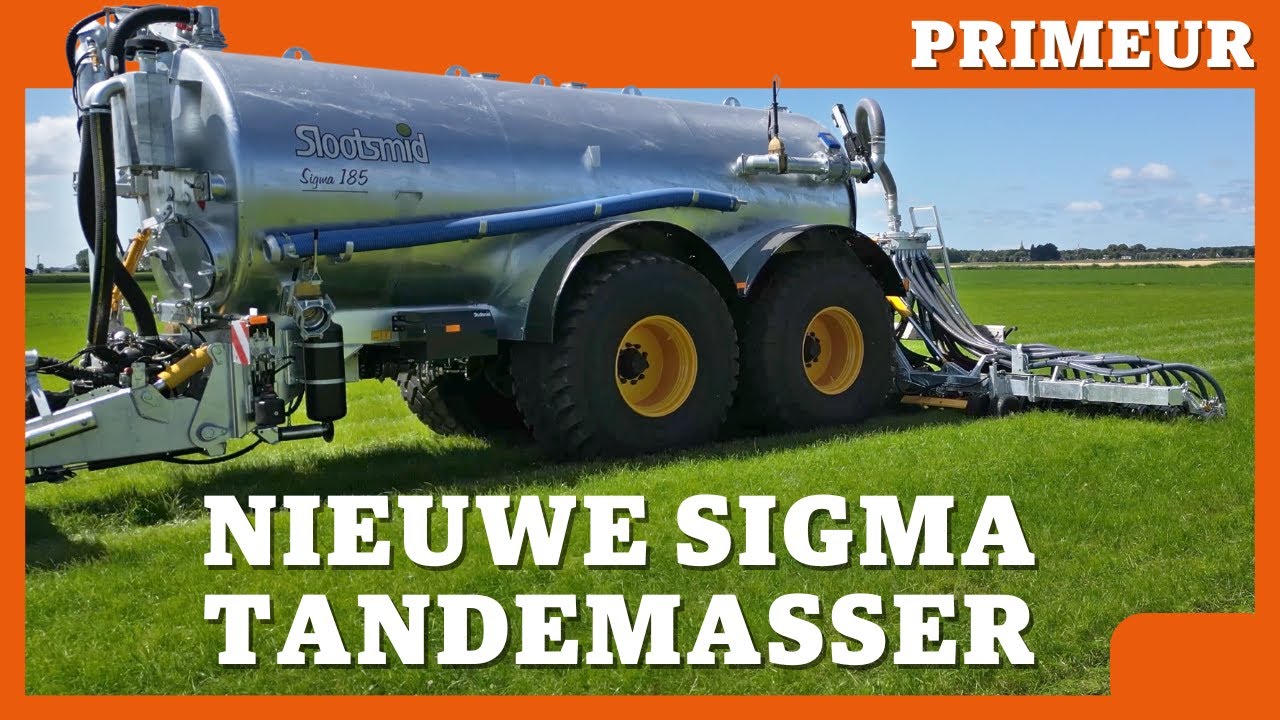 Nieuwe Sigma-mesttank van Slootsmid Mesttechniek