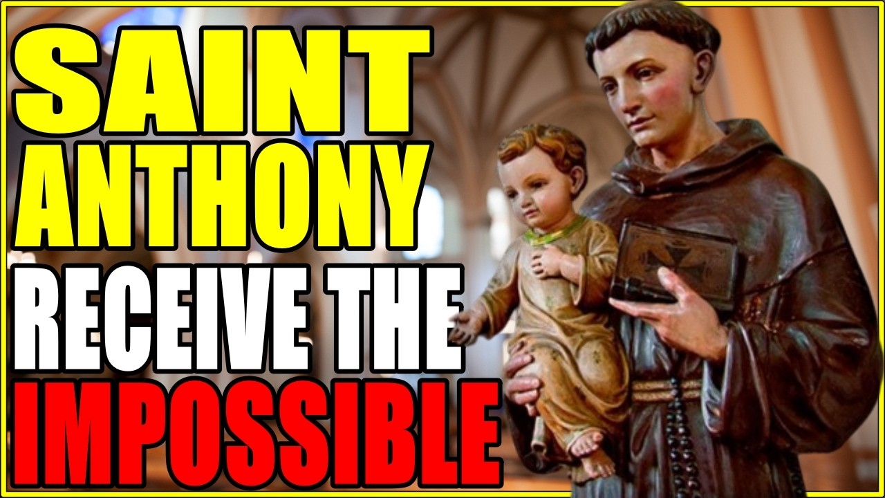 ​🚨 ​Saint Anthony - Receive your Urgent Miracle 🙏​❤️​​