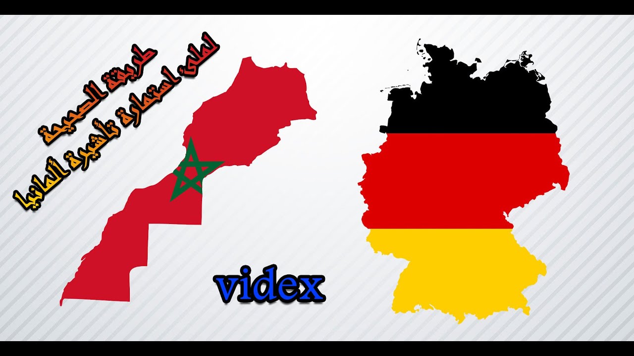 Formulaire VIDEX pour visa Germany-Allemand  الطريقة الصحيحة لملئ استمارة  تأشيرة ألمانيا