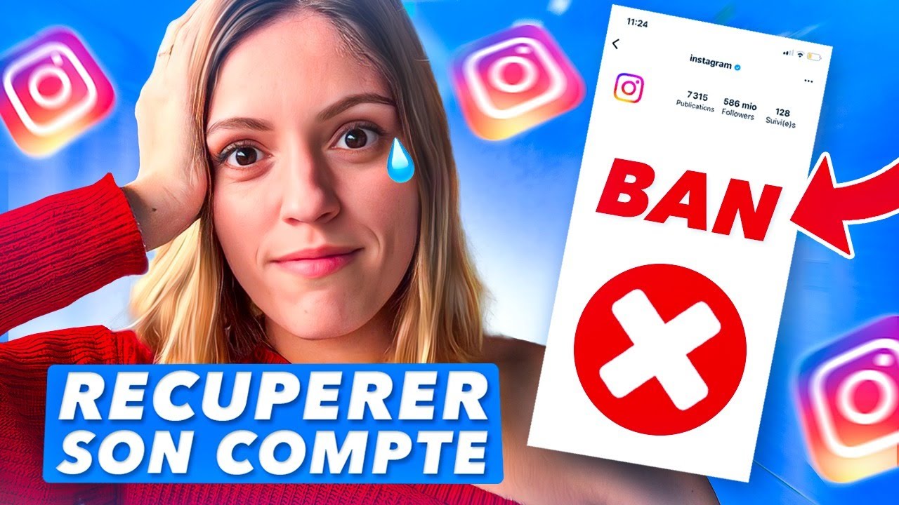Comment DÉBANNIR son compte Instagram en toute simplicité (méthode infaillible)