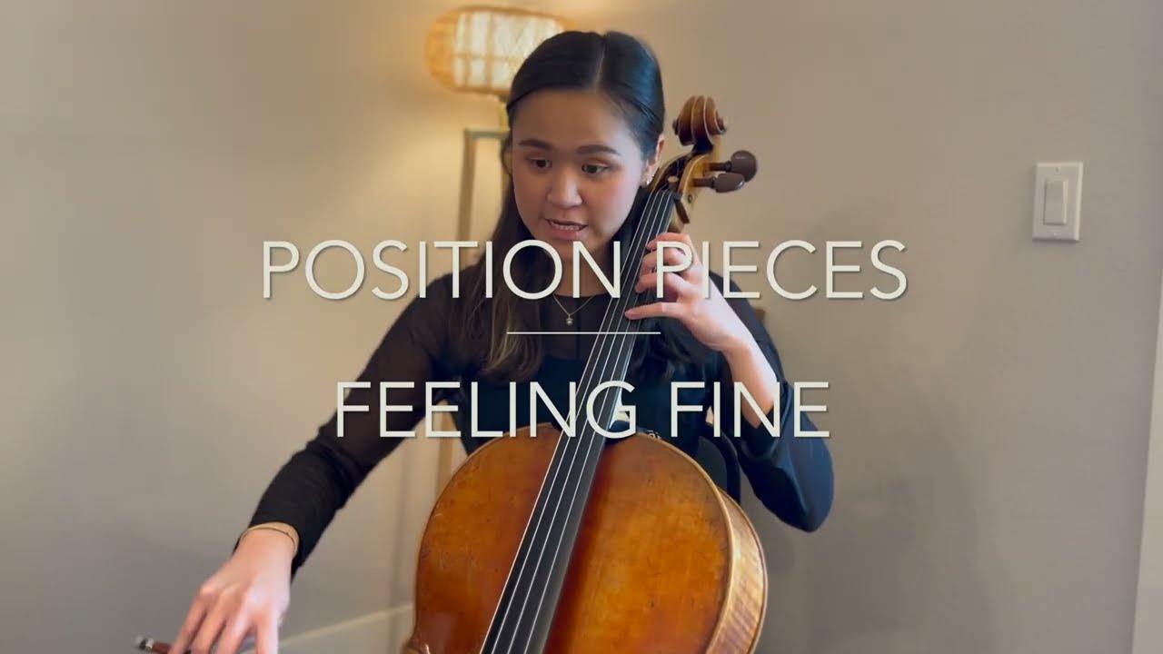 Feeling Fine (Cello Play Along) | Position Pieces Book 1 By Rick Mooney