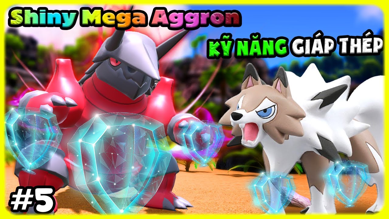 ARK MEGA POKEMON #5 MÌNH THU PHỤC EM SHINY MEGA AGGRON VỚI KỸ NĂNG GIÁP THÉP SIÊU TANK - TÝ TIỀN TỈ