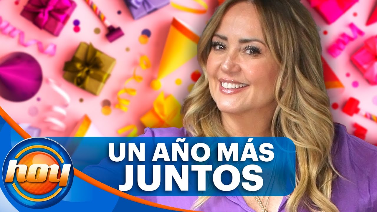 ¡Feliz cumpleaños, Andrea Legarreta! Así ha celebrado a través del tiempo en HOY