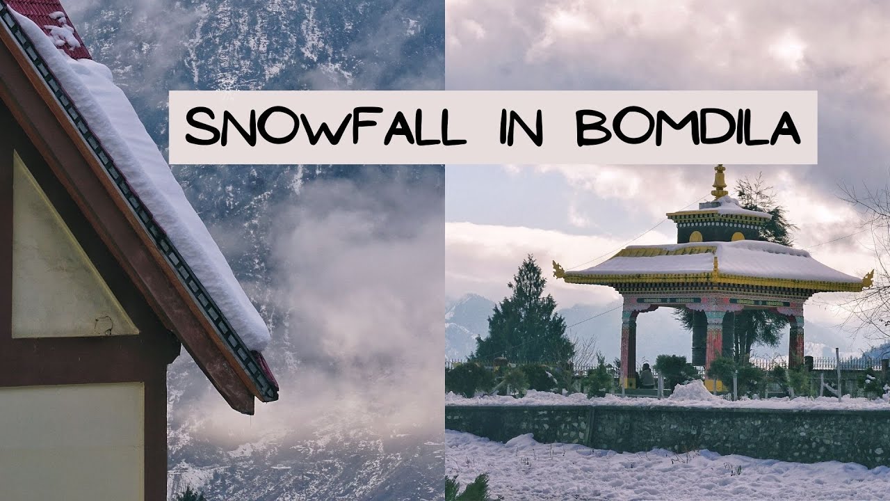 Epic snowfall in Bomdila | Heaviest snowfall in seven years | Arunachal Pradesh #Bomdila  #Arunachal