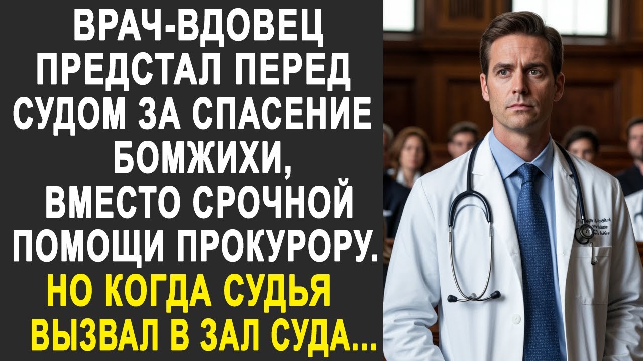 Врач-вдовец предстал перед судом за спасение бродяжки, вместо срочной помощи прокурору...