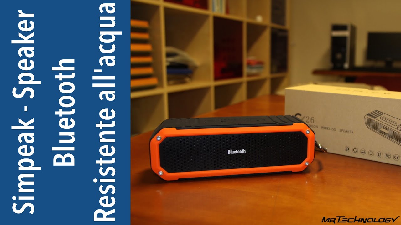 Simpeak Speaker Bluetooth Portabile