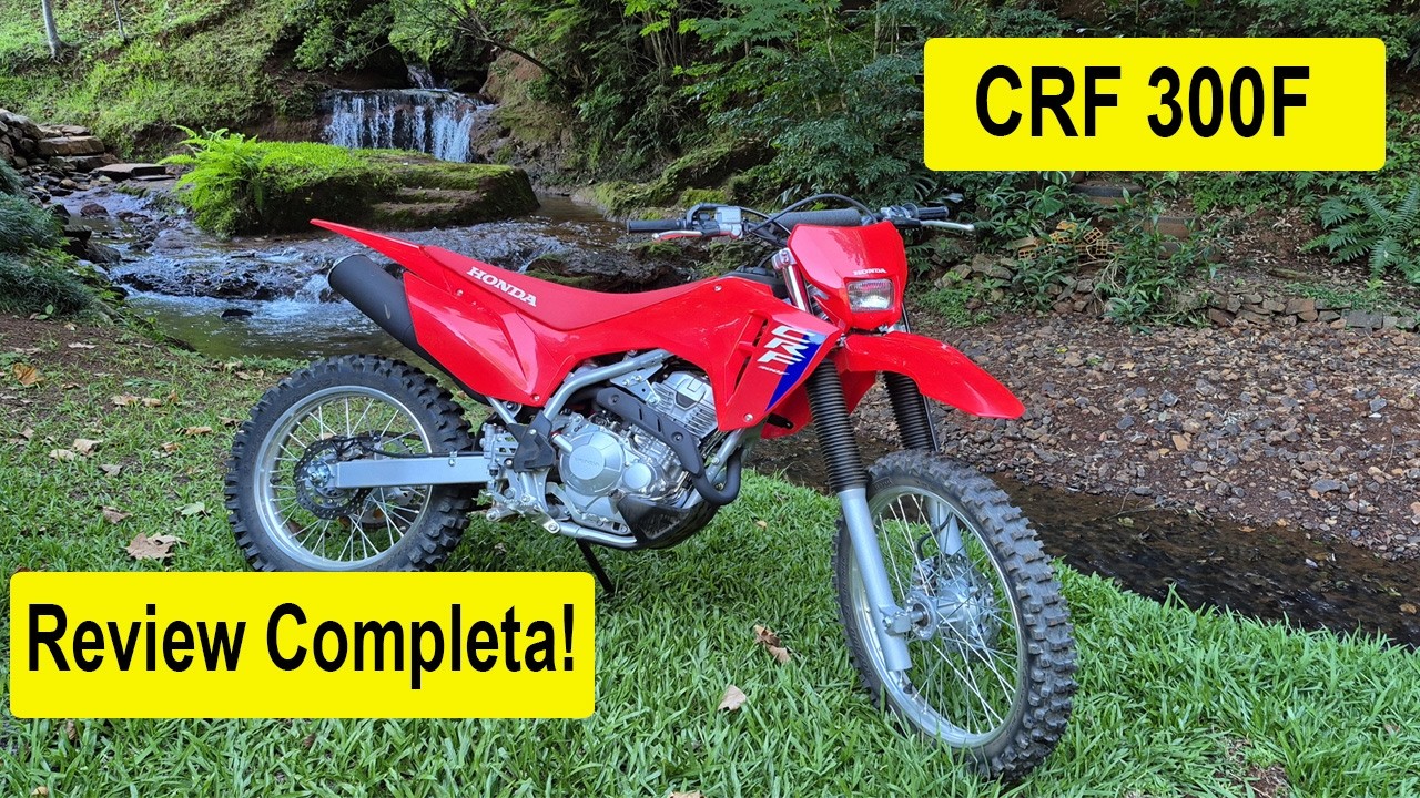 Mostrando em detalhes da CRF300F (4k) 😍