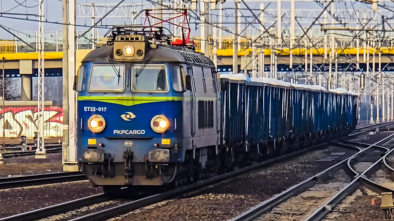 ET22-017 🔵🟢 PKP CARGO🔹Konin🔹➡️ KOŁO