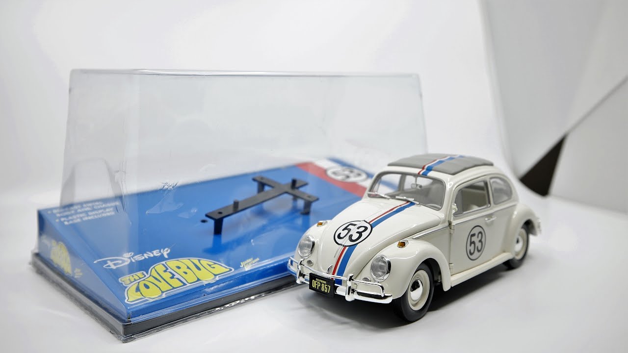 Johnny Lightning 1963 VW Beetle (Herbie) 1/18 Unboxing & First Impressions (Ep. 12)