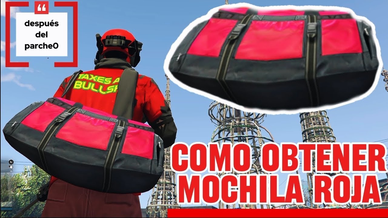 BOLSA ROJA MUY FACIL Y RÁPIDO 