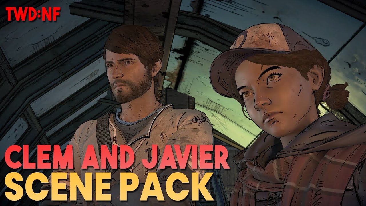 Clementine and Javier Scene Pack || The Walking Dead: A New Frontier || 1080p, 60 FPS